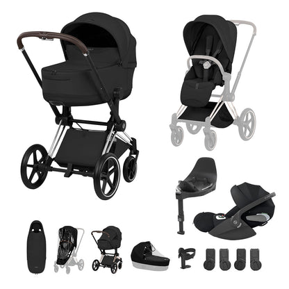 CYBEX PRIAM Fold Cot Ultimate Travel System Bundle - Style