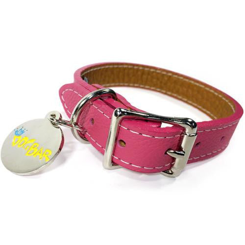 Dog Bar Tuscan Leather Dog Collar