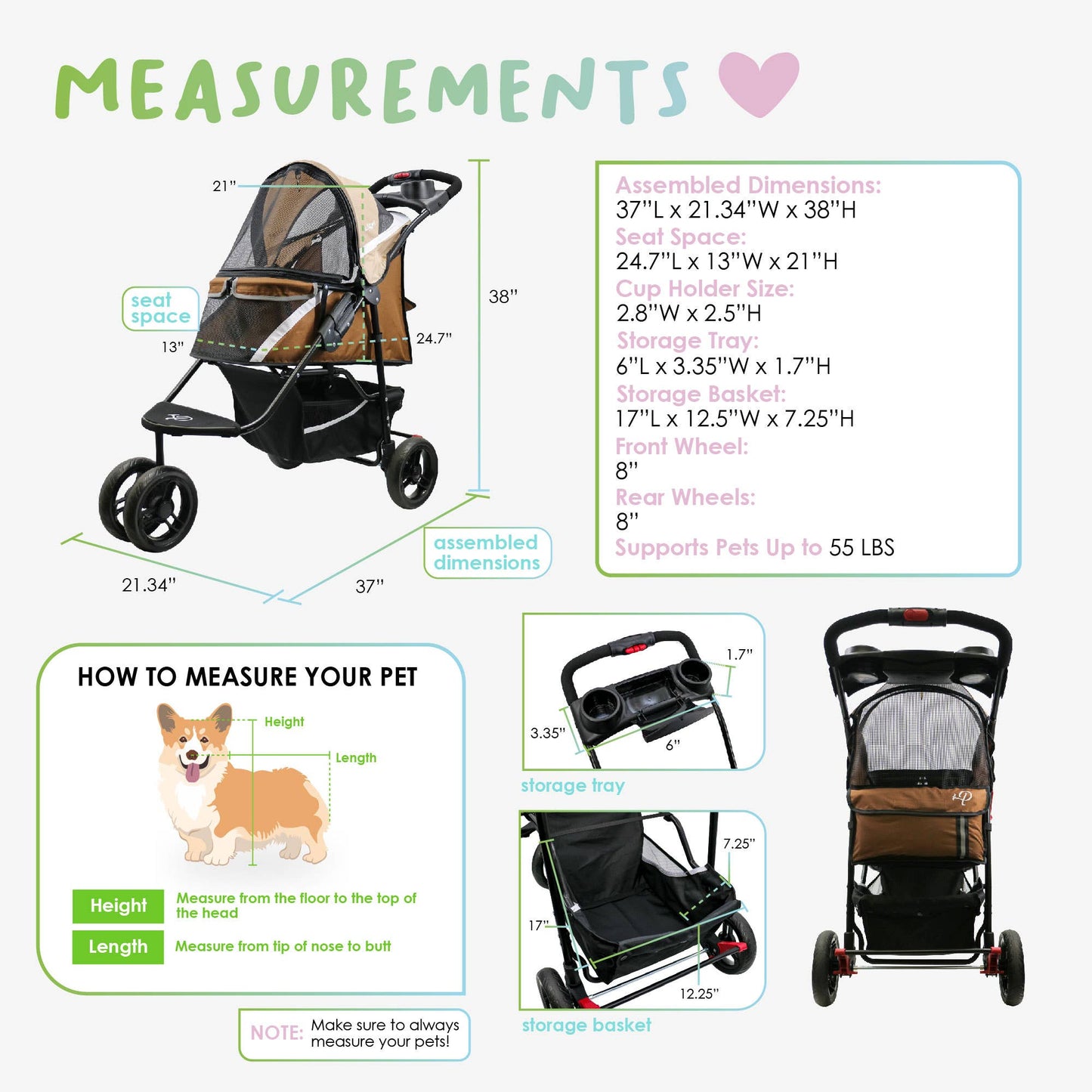 Petique, Inc - Revolutionary Pet Stroller for Dogs and Cats