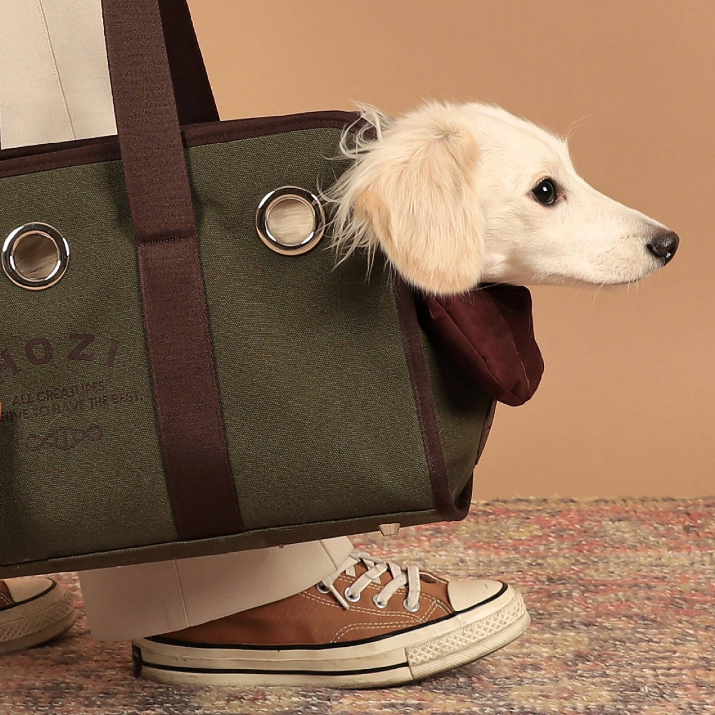 Hozi - Hozi Canvas Carrier - Khaki
