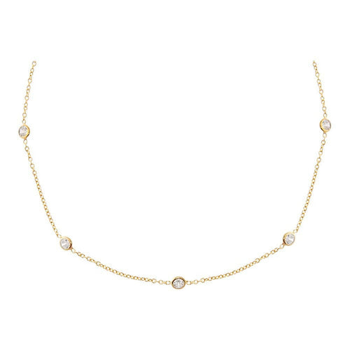 Diamond By The Yard Choker