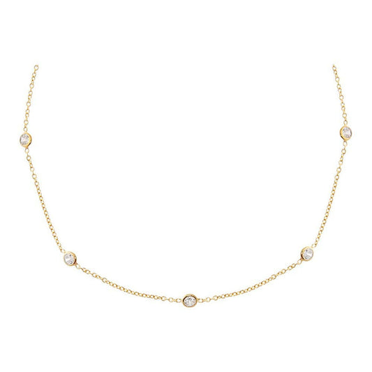 Diamond By The Yard Choker