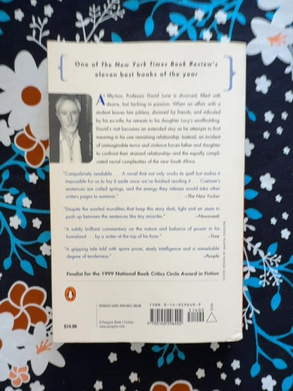 Disgrace back cover