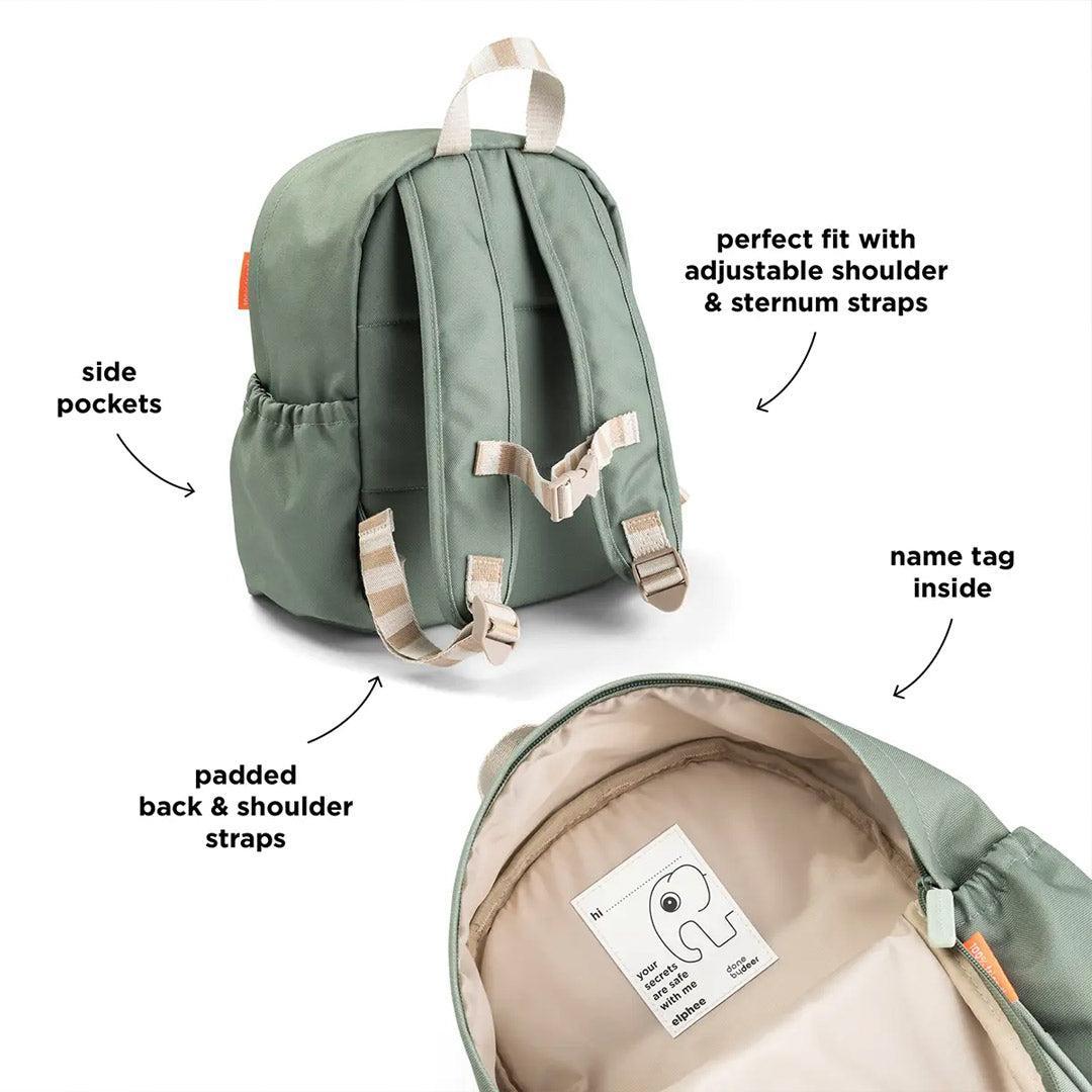 Done by Deer Kids Backpack - Playground Green