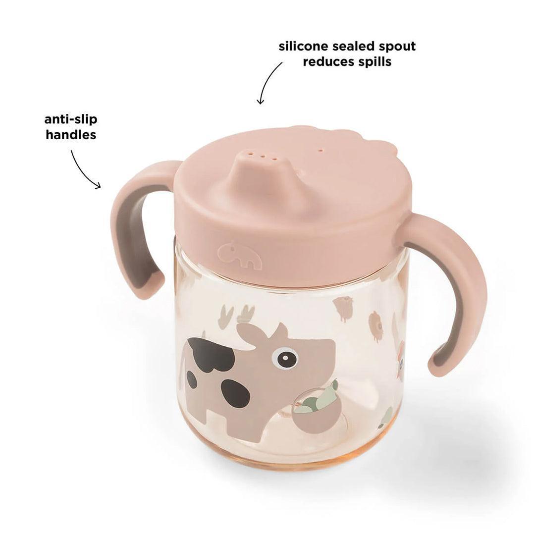 Done by Deer Learning Spout Cup - Tiny Farm Powder