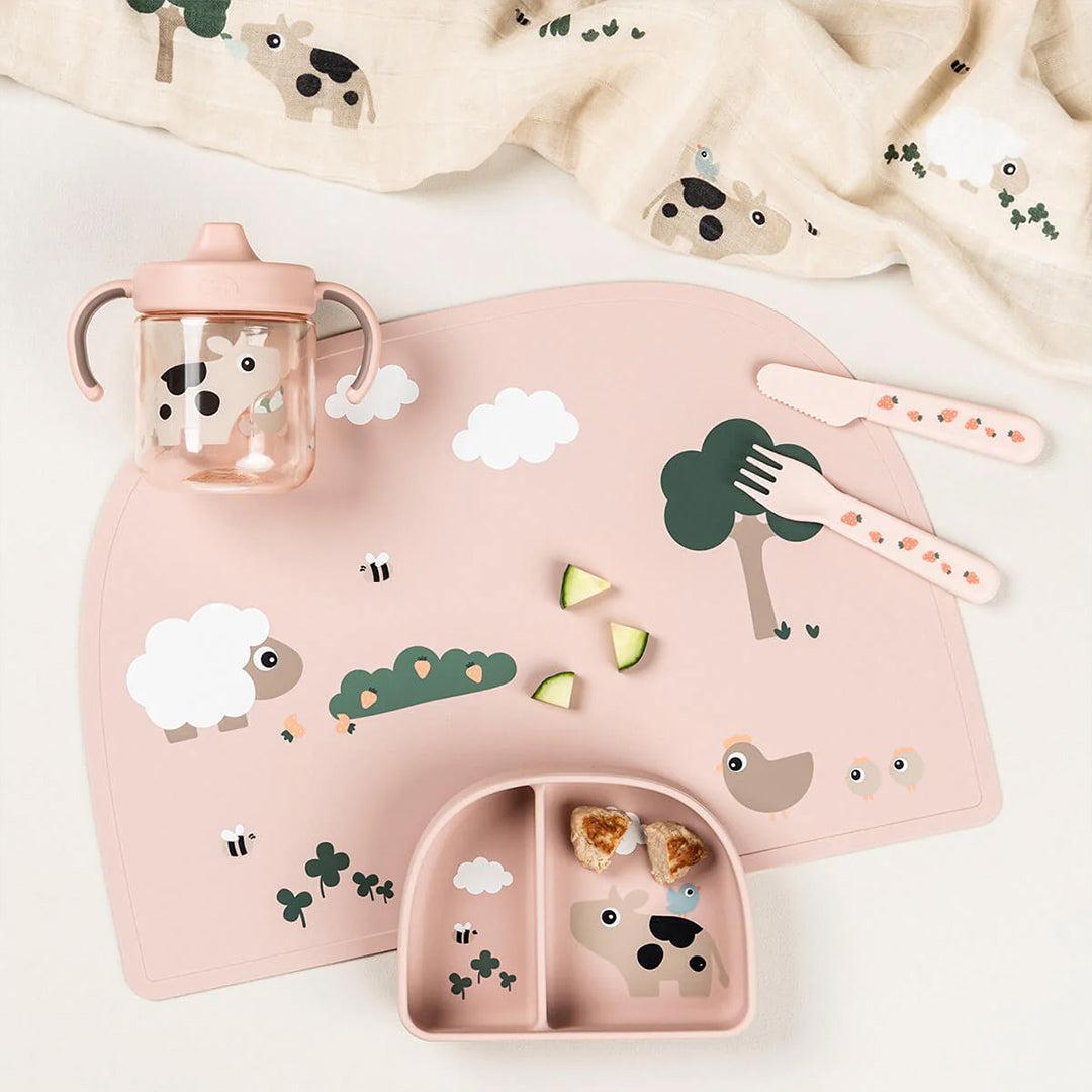 Done by Deer Learning Spout Cup - Tiny Farm Powder