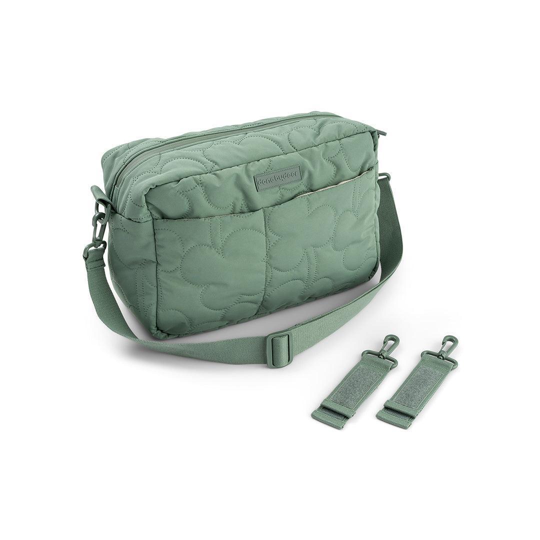 Done by Deer Quilted Stroller Bag - Green