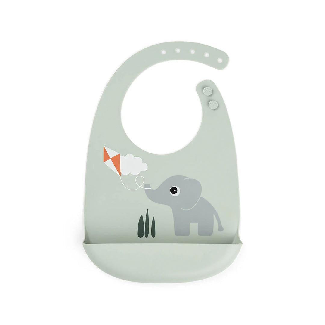 Done by Deer Silicone Bib - Playground Green