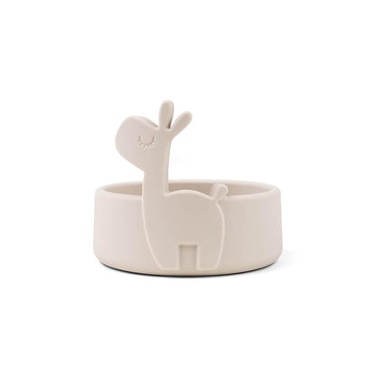 Done by Deer Silicone Bowl Set 2 Pieces - Sand/Green - Lalee