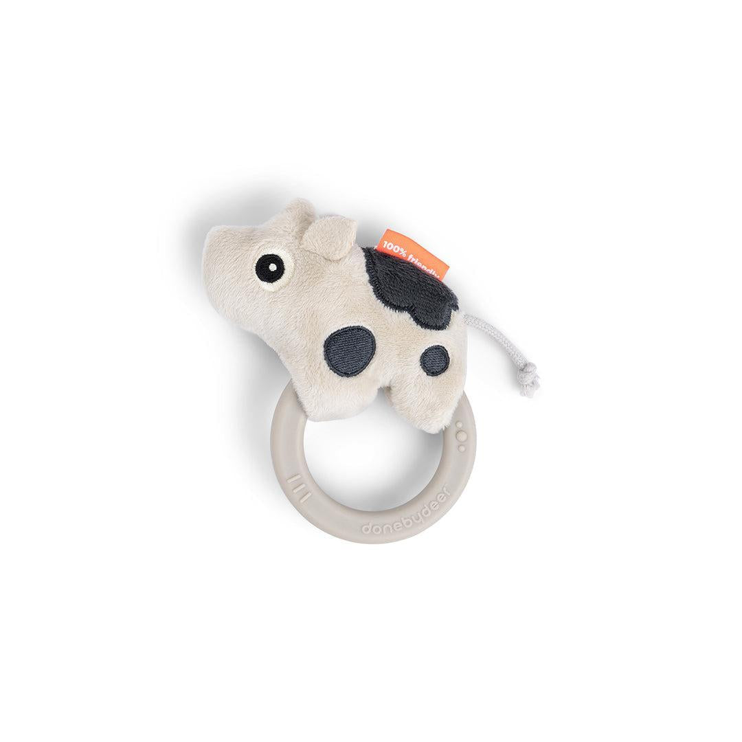 Done By Deer Sensory Rattle with Teether - Dotti Sand