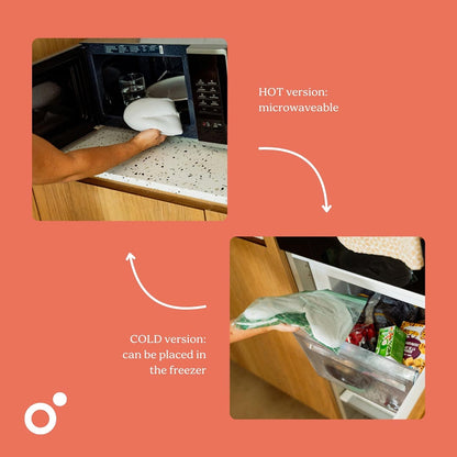 Doomoo Snoogy Dry Warm Heating Pad - Peach