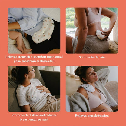 Doomoo Snoogy Dry Warm Heating Pad - Peach