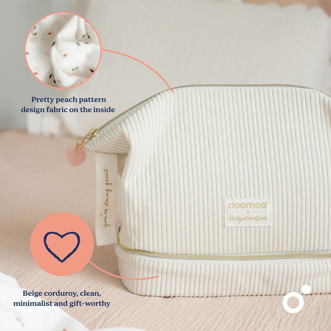 Doomoo Vanity - Post Partnum/Hospital Bag Kit - Cream