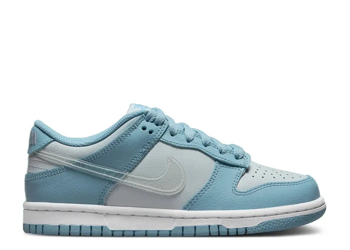 Nike Dunk Low Clear Blue Swoosh (GS) (WORN)