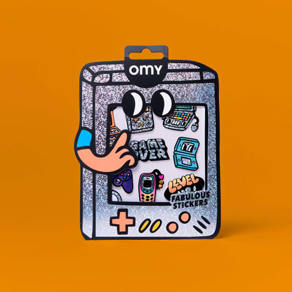 36 ASSORTED STICKERS - BIG