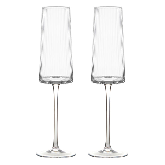 Empire Clear Champagne Flute