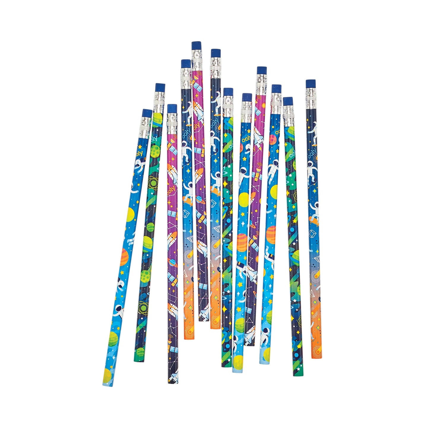 Astronaut Graphite Pencils - set of 12
