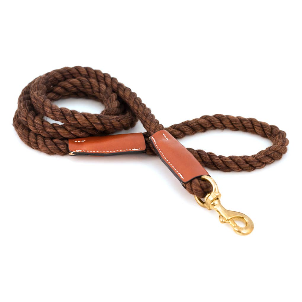 Auburn Leathercrafters - Cotton Rope Leash - Snap