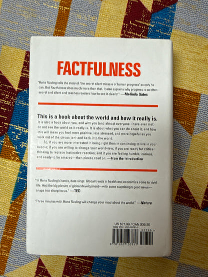 Factfulness by Hans Rosling