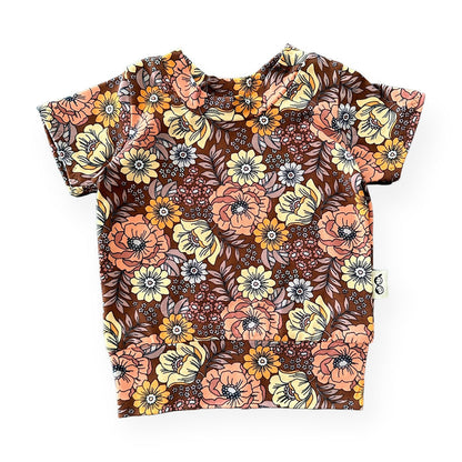 Fall Floral Summer Lounge Top