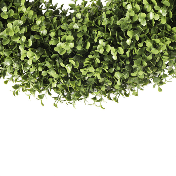 Faux Boxwood 19” Round Wreath