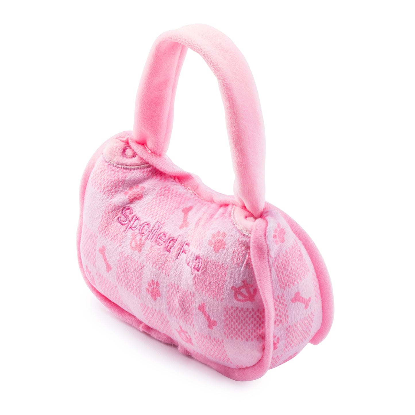 Haute Diggity Dog - Pink Checker Chewy Vuiton Handbag by Haute Diggity Dog