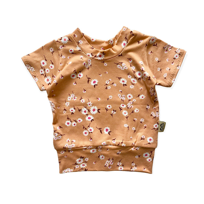 Field of Daises on Camel Summer Lounge Top