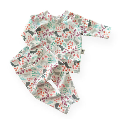 Floral Bunny Lounge Set