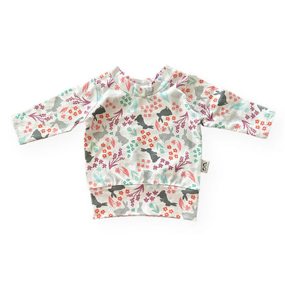 Floral Bunny Lounge Top