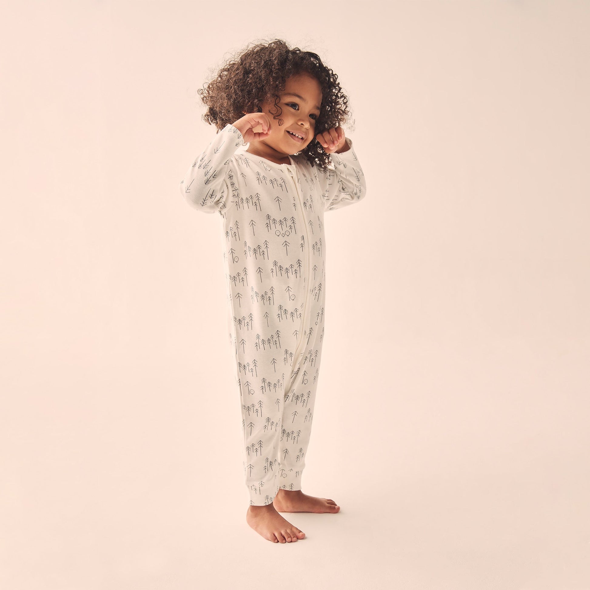 Forest Zip-Up Sleepsuit 2 Pack