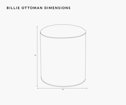 Billie Ottoman - Strawberry Fields