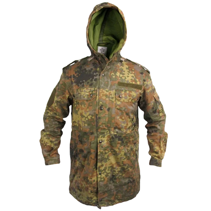 German Army Flecktarn Parka - German Army Surplus - Parkas