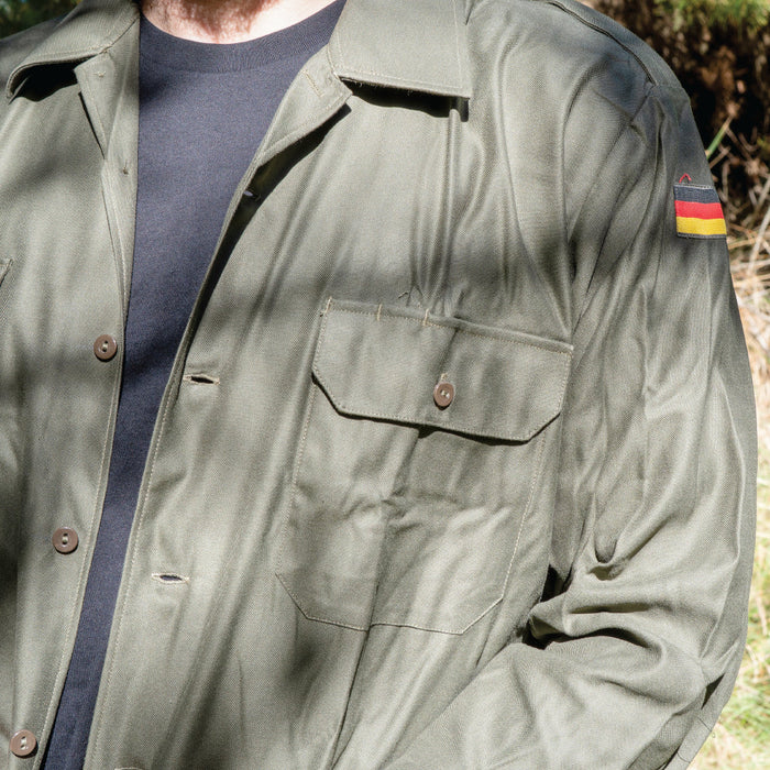 German Army Long Sleeve Shirt - New - German Army Surplus - Basic Shirts