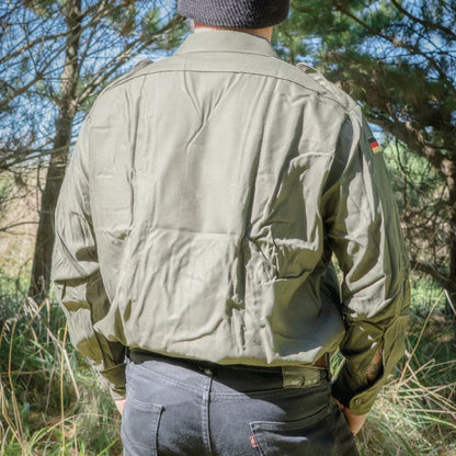 German Army Long Sleeve Shirt - New - German Army Surplus - Basic Shirts