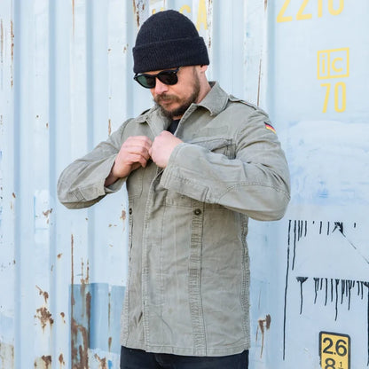 German Moleskin Field Jacket - German Army Surplus - Field Jackets