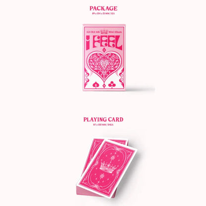 (G)I-DLE - I FEEL 6th Mini Album (You Can Choose Ver)