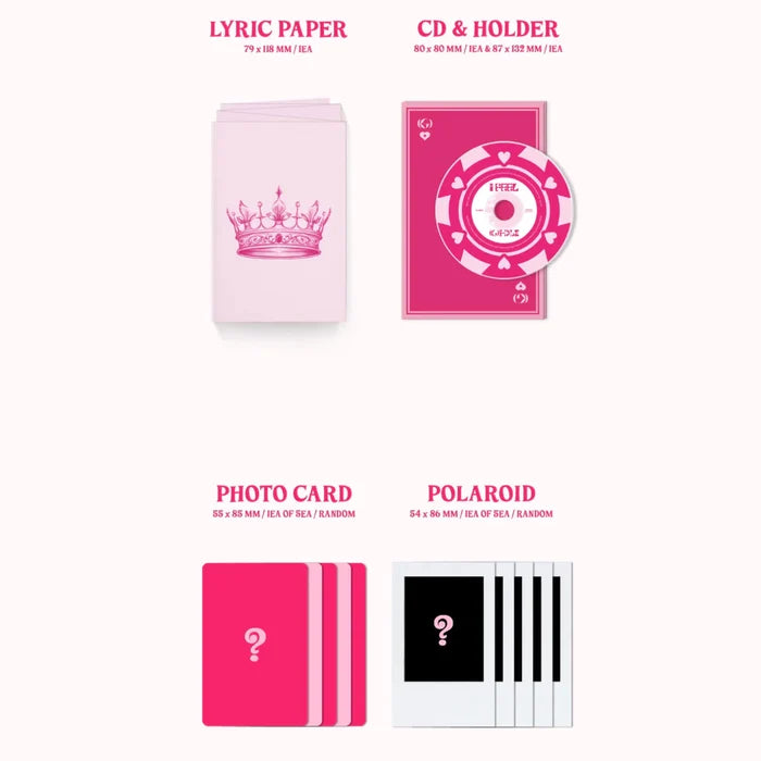 (G)I-DLE - I FEEL 6th Mini Album (You Can Choose Ver)