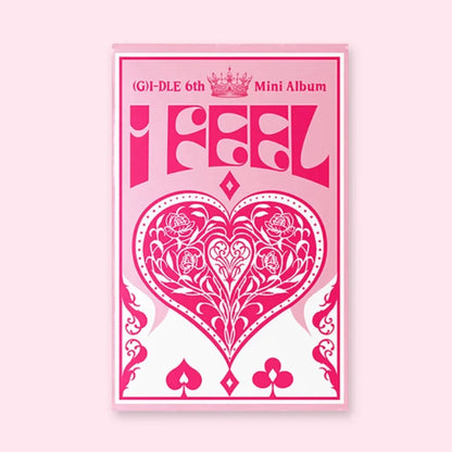 (G)I-DLE - I FEEL 6th Mini Album (You Can Choose Ver)