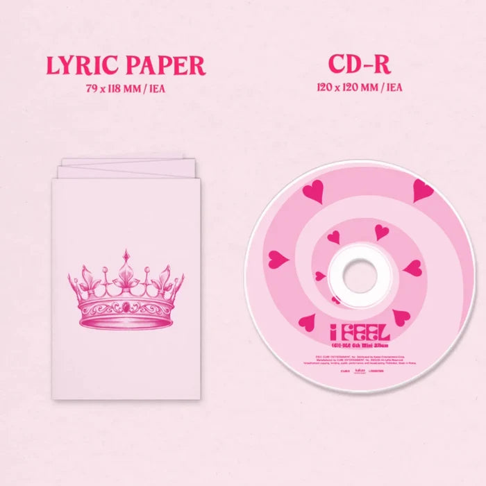 (G)I-DLE - I FEEL (Jewel Ver. You Can Choose Member)