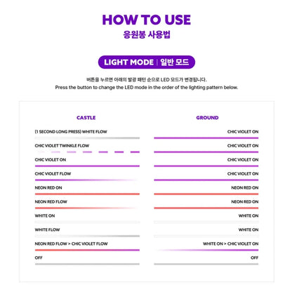 (G)I-DLE - Official Lightstick Ver.2