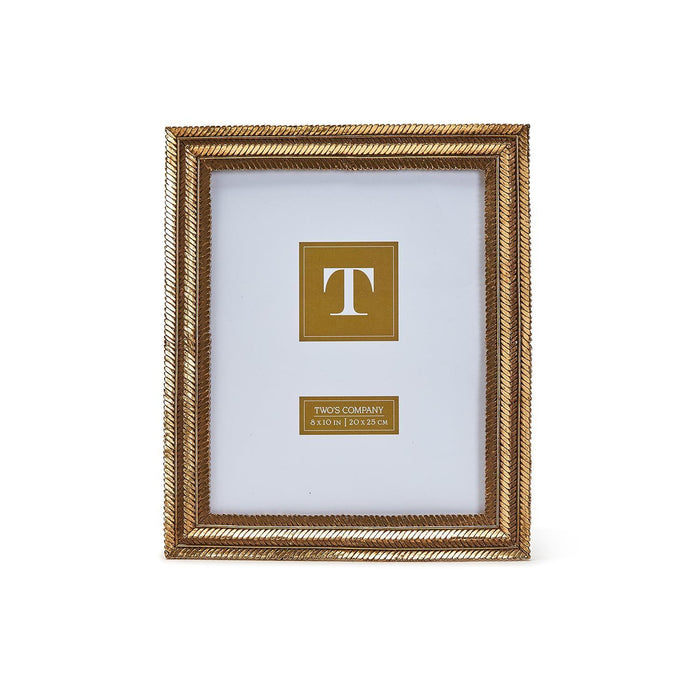 Gold Fern Frame