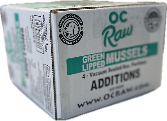 OC Raw Green Lipped Mussels Additions