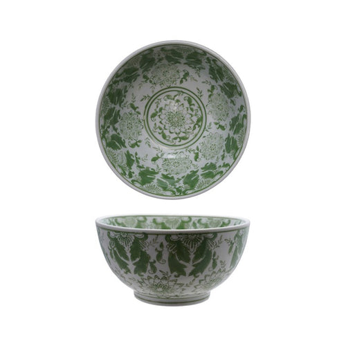 Green Stoneware Bowl