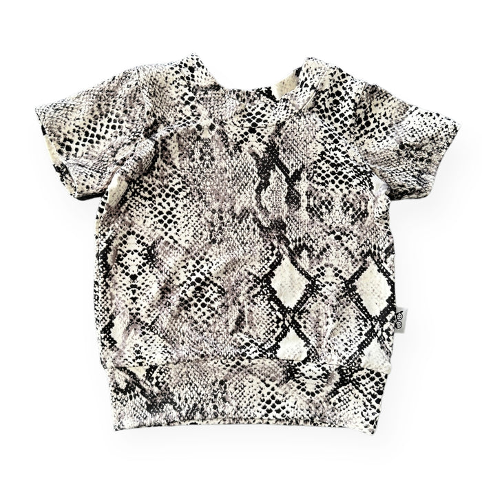 Grey Snake Print Summer Lounge Top