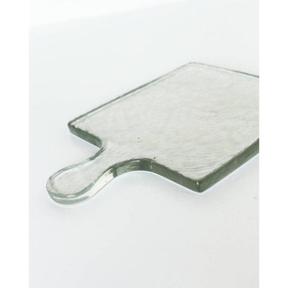 Handblown Hammered Glass Serving Board- Assorted Colors- Sold Individually (*Local Pickup/Local Delivery Only)