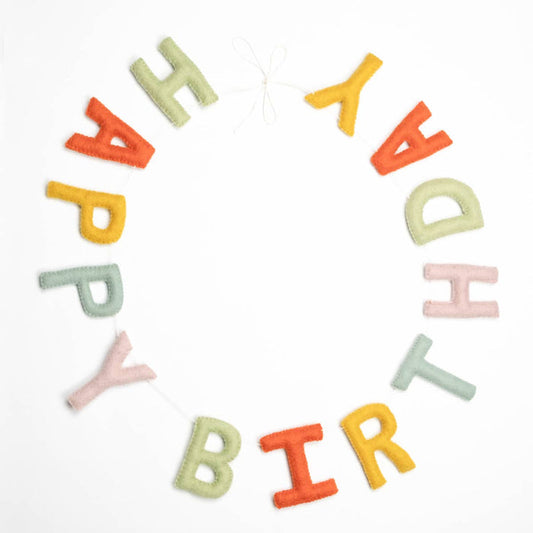 “Happy Birthday” Banner