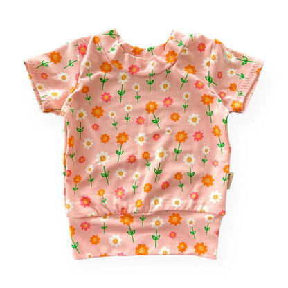 Happy Daisy Biker Shorts Lounge Set