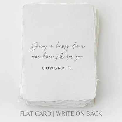 Happy Dance- Greeting Card