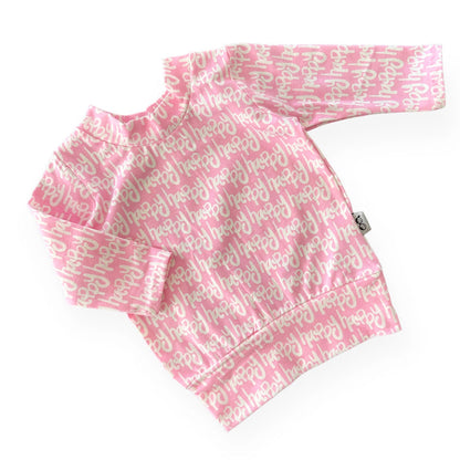 Happy Pink Lounge Top
