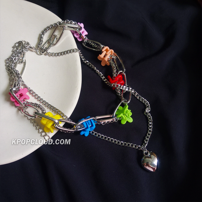 Hyuna Style ''Flower'' Necklace